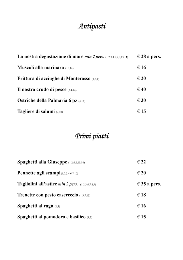 PDF Menu page 2