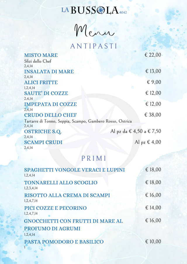 PDF Menu page 2