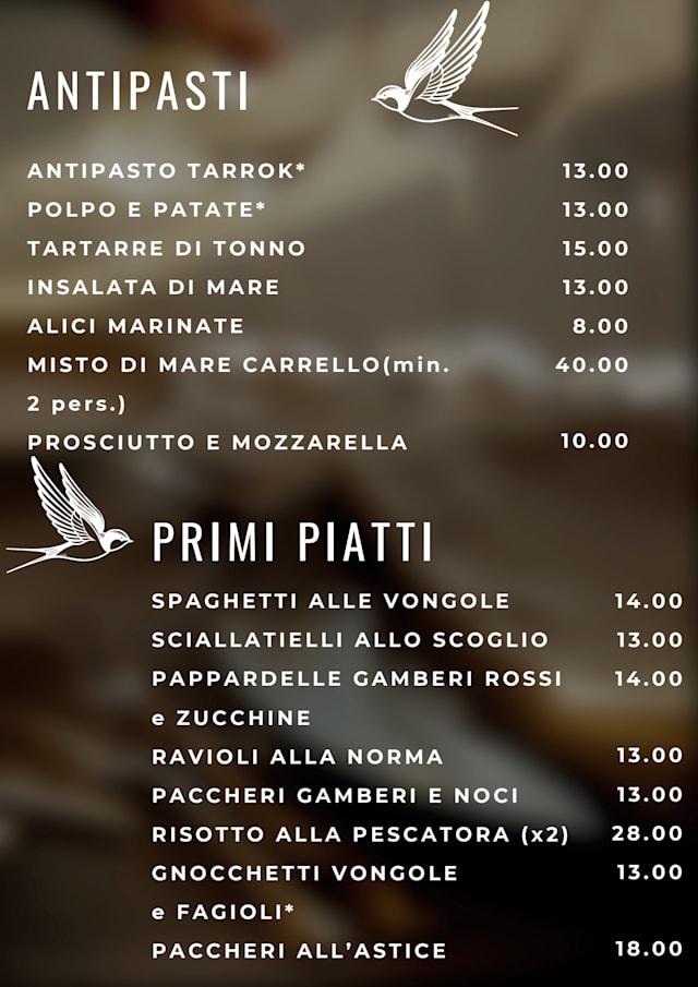 PDF Menu page 2