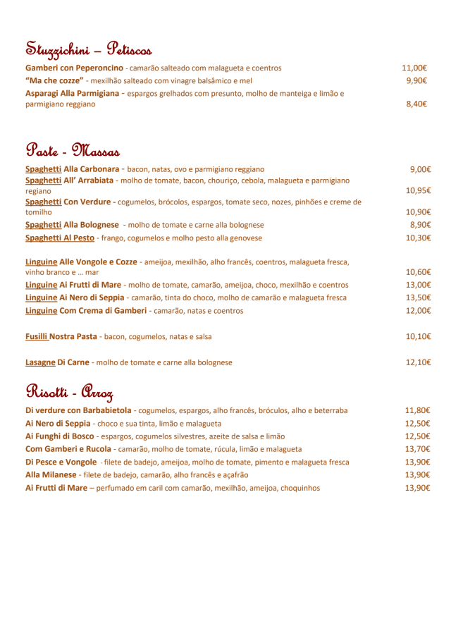 PDF Menu page 2