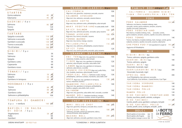 PDF Menu page 2