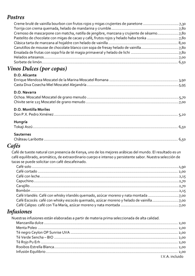 PDF Menu page 2