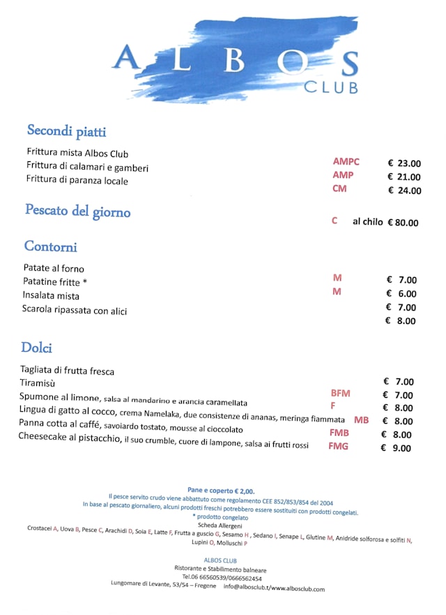 PDF Menu page 2