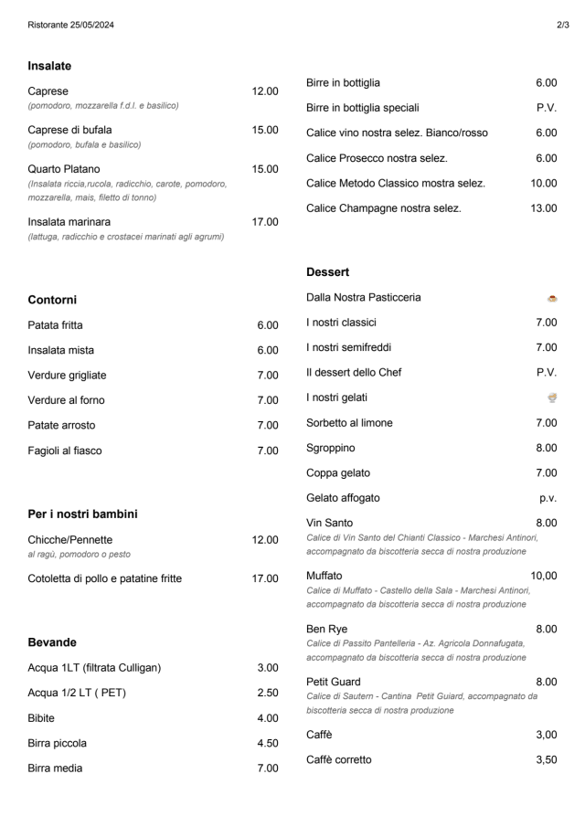 PDF Menu page 2