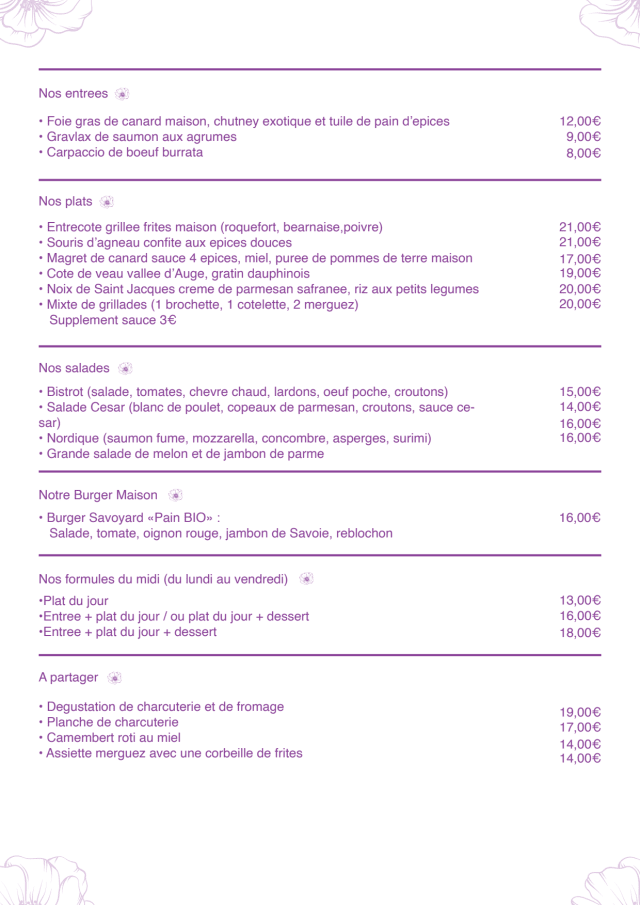 PDF Menu page 2