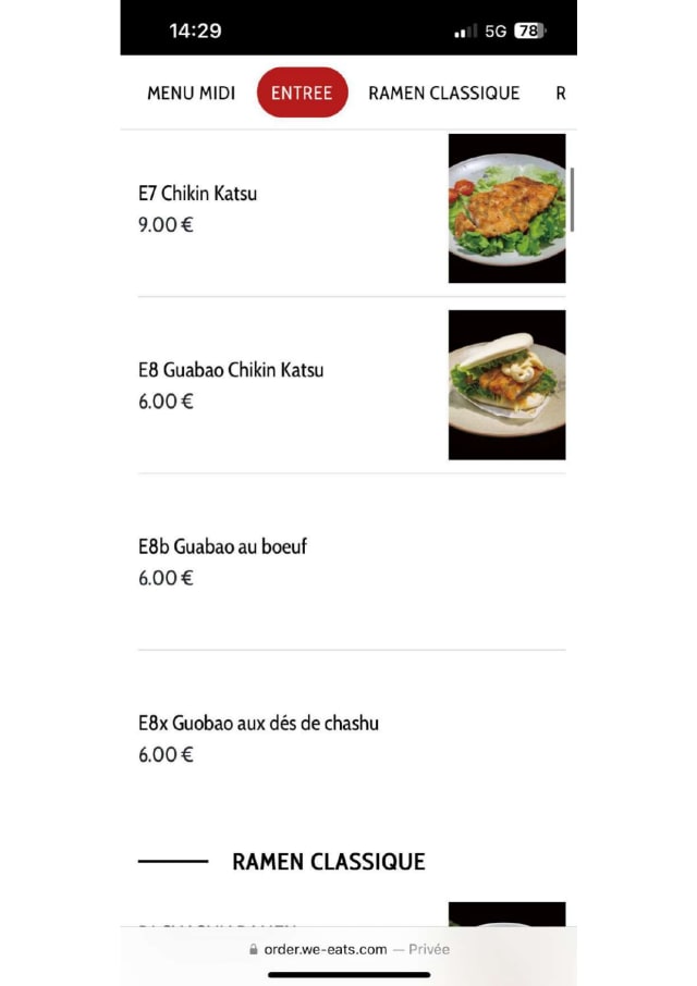 PDF Menu page 2