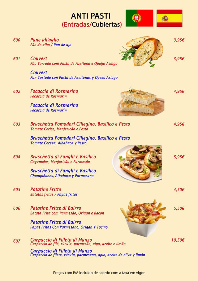 PDF Menu page 2