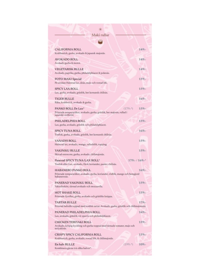 PDF Menu page 2