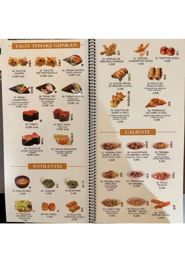 PDF Menu page 2