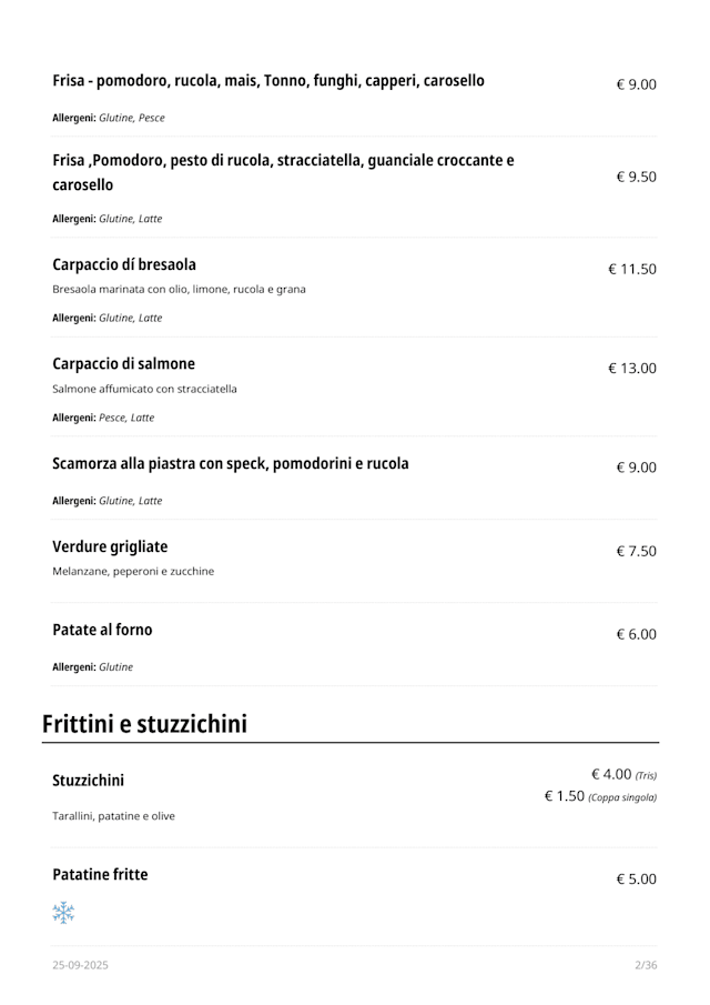 PDF Menu page 2