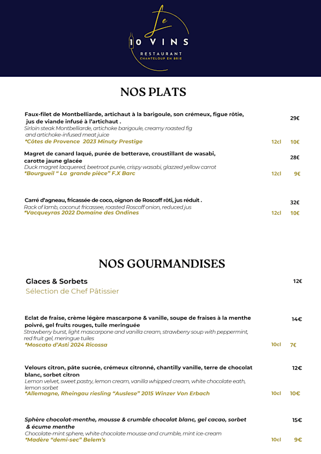 PDF Menu page 2