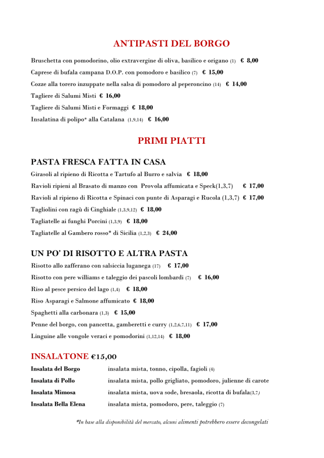 PDF Menu page 2