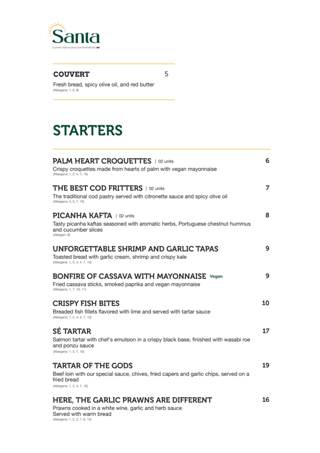 PDF Menu page 2
