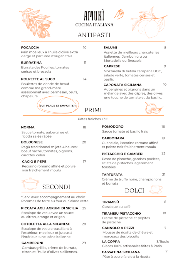 PDF Menu page 2