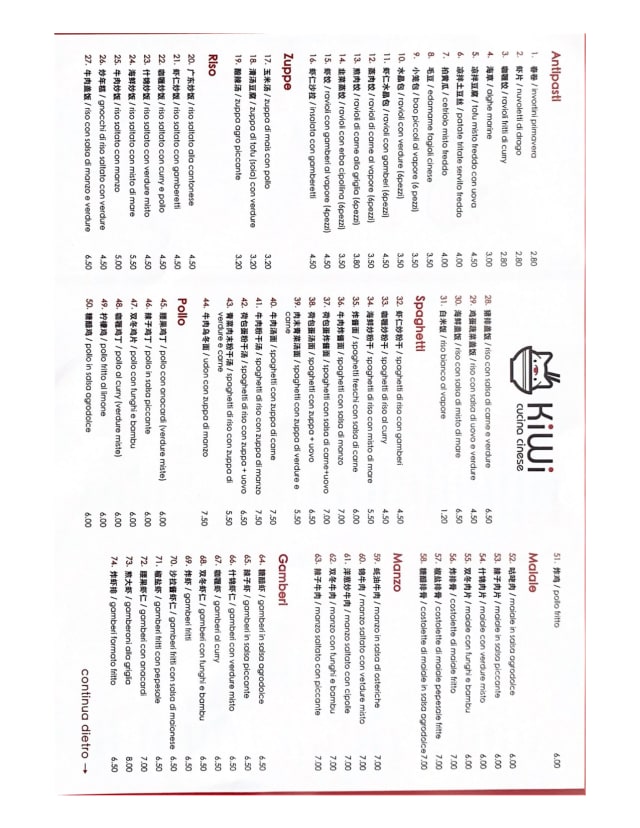 PDF Menu page 2