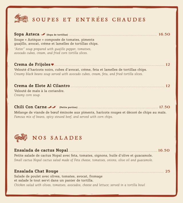 PDF Menu page 2