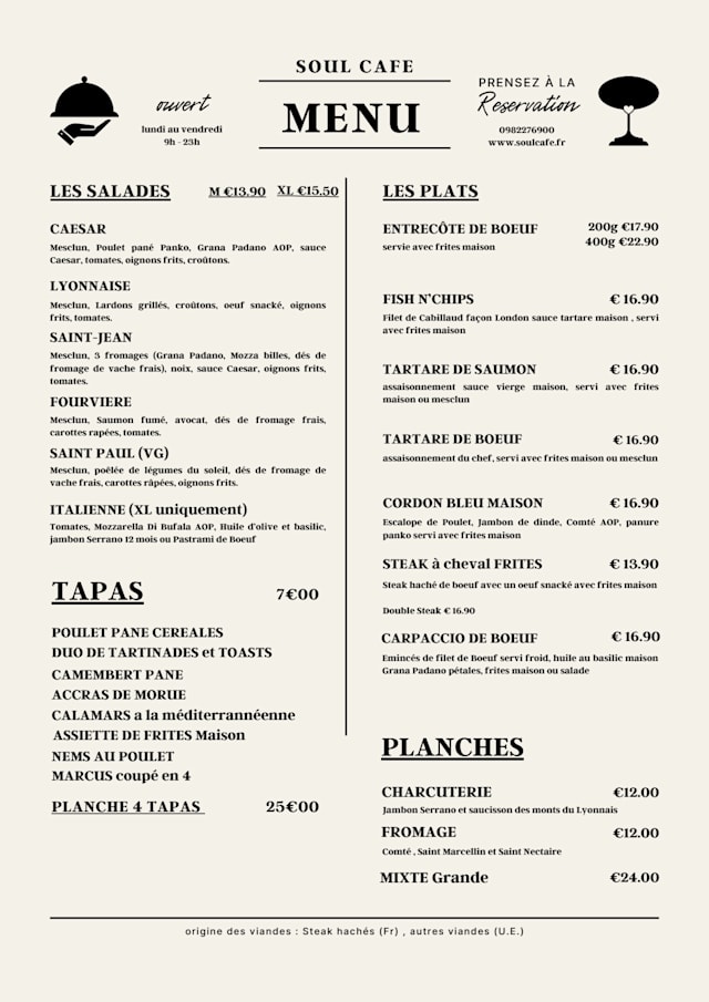PDF Menu page 2