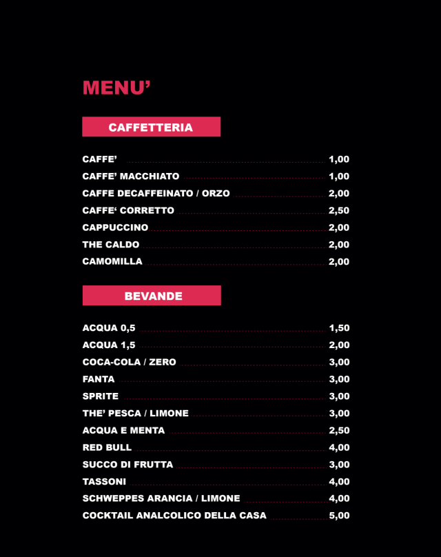 PDF Menu page 2