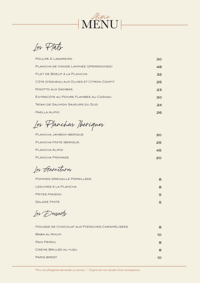 PDF Menu page 2