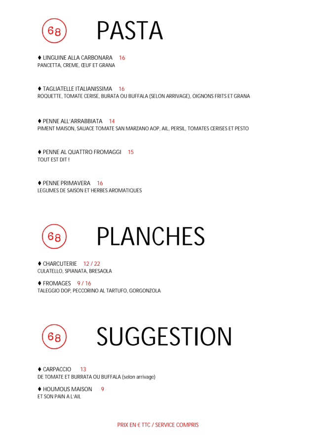 PDF Menu page 2