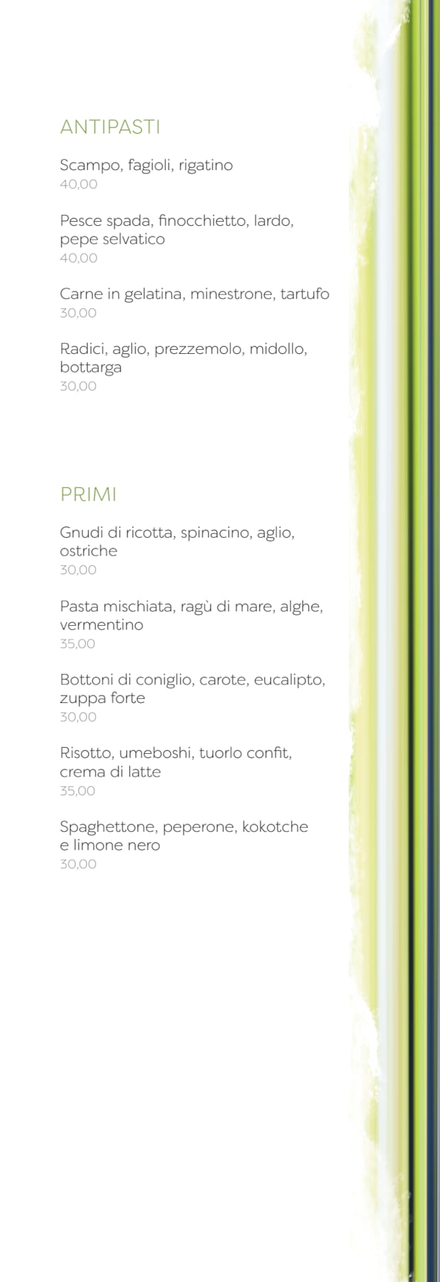 PDF Menu page 2