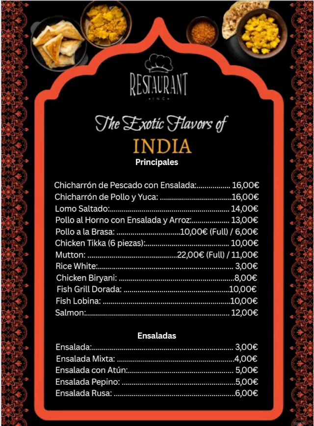 PDF Menu page 2