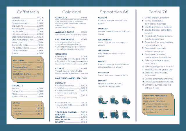 PDF Menu page 2