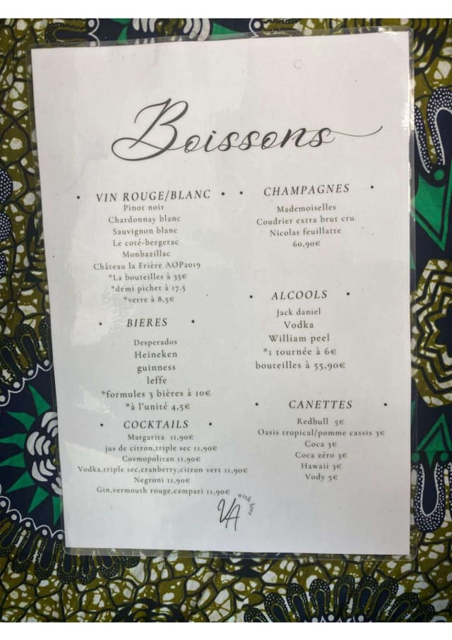 PDF Menu page 2