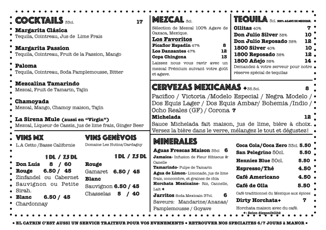 PDF Menu page 2