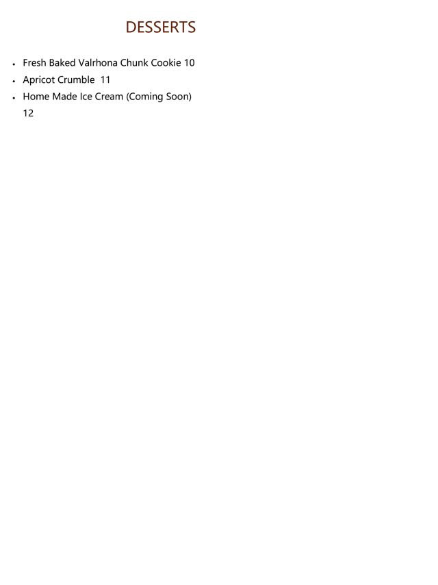 PDF Menu page 2