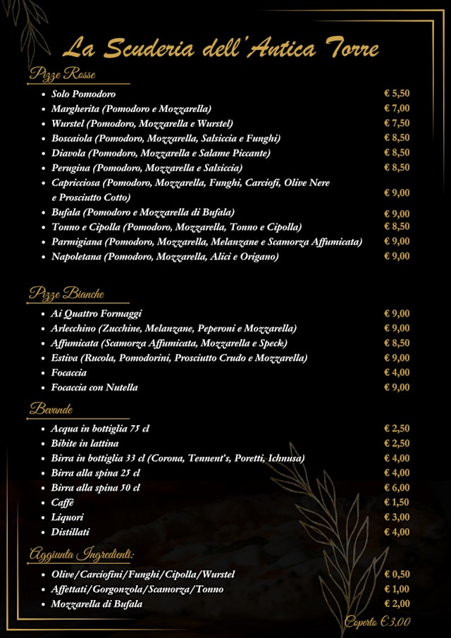 PDF Menu page 2