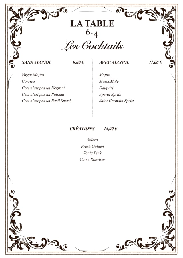 PDF Menu page 2