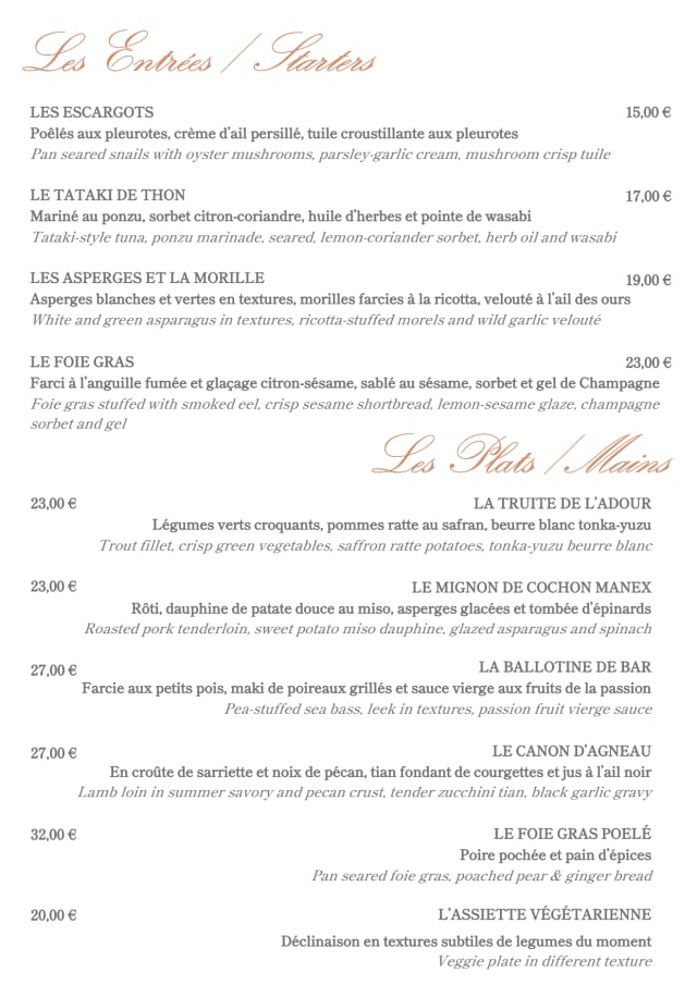 PDF Menu page 2