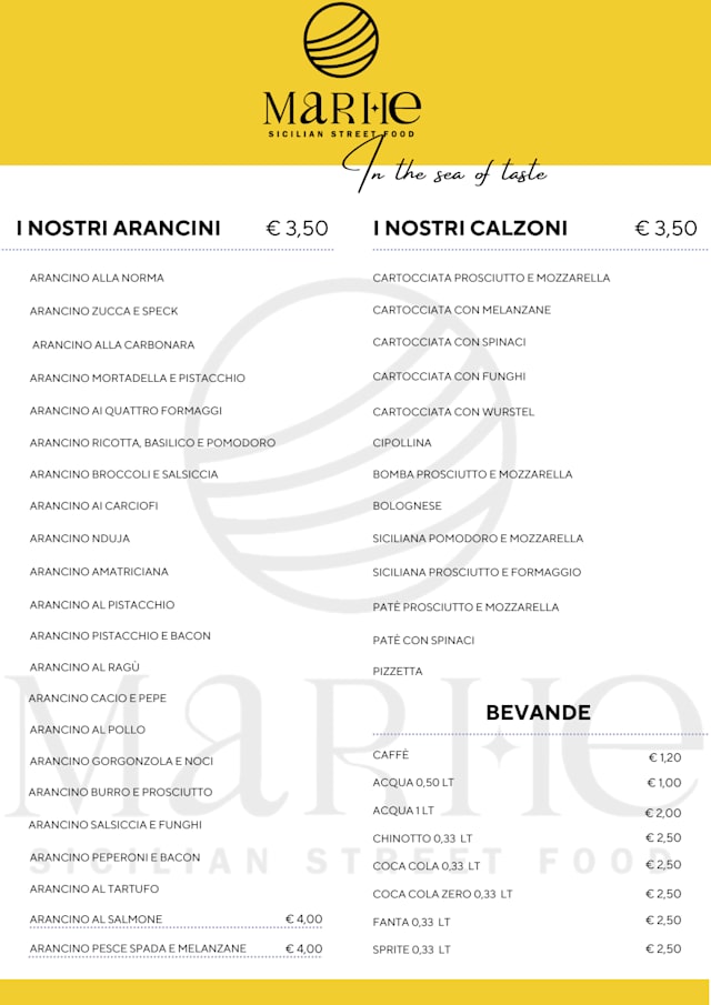 PDF Menu page 2
