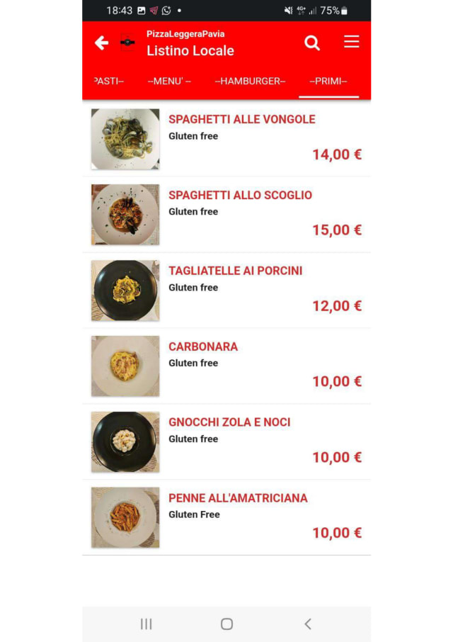 PDF Menu page 2