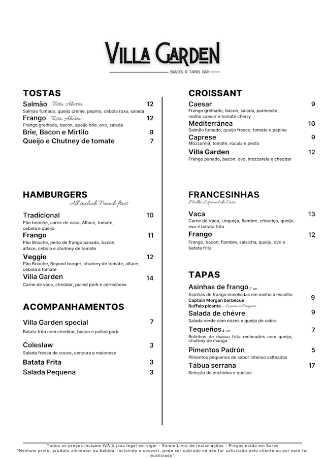 PDF Menu page 2
