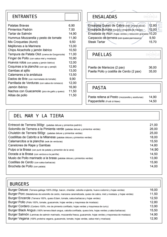 PDF Menu page 2