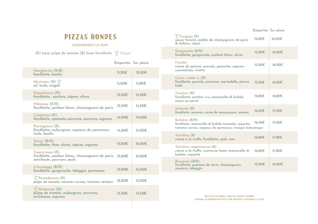 PDF Menu page 2