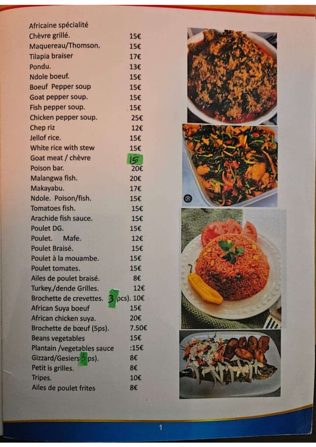 PDF Menu page 2