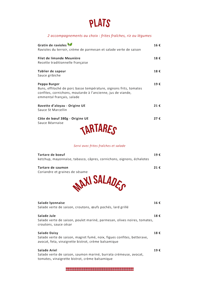 PDF Menu page 2