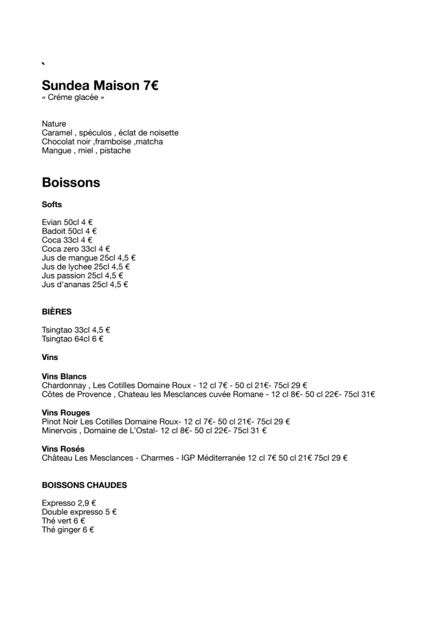 PDF Menu page 2