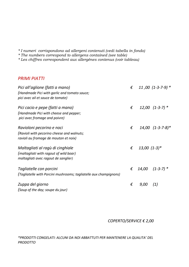 PDF Menu page 2
