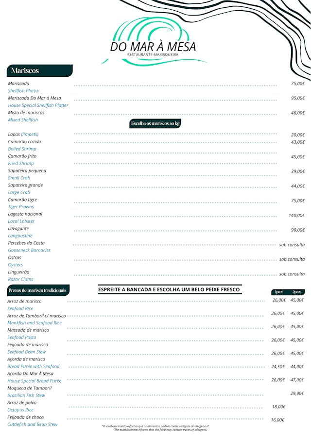 PDF Menu page 2