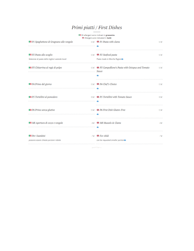 PDF Menu page 2