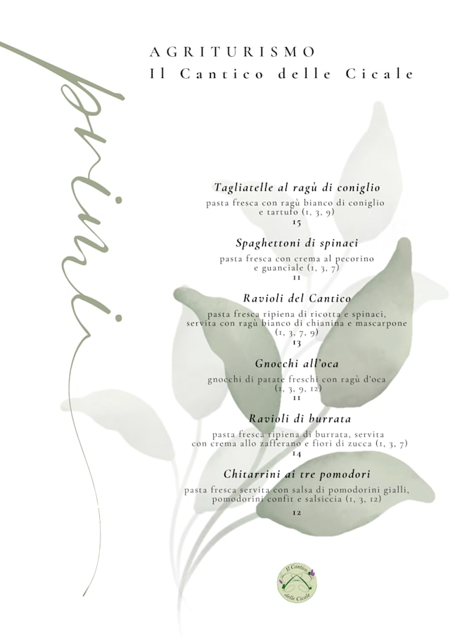 PDF Menu page 2