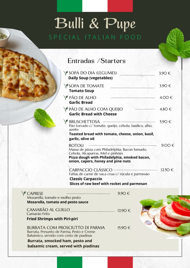 PDF Menu page 2