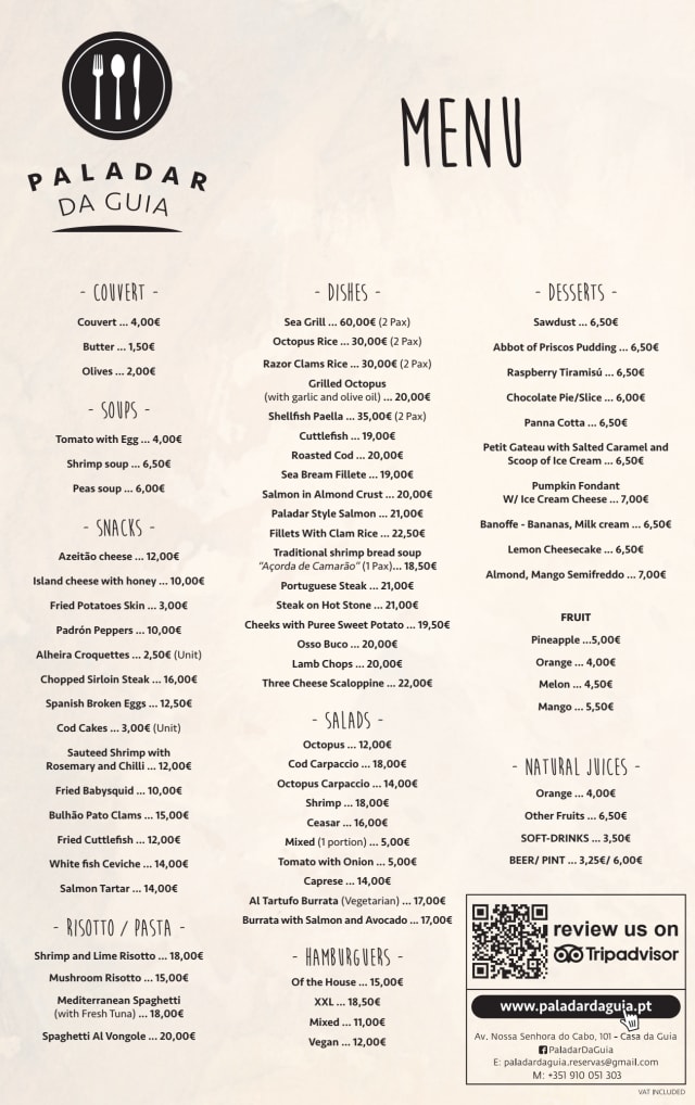 PDF Menu page 2