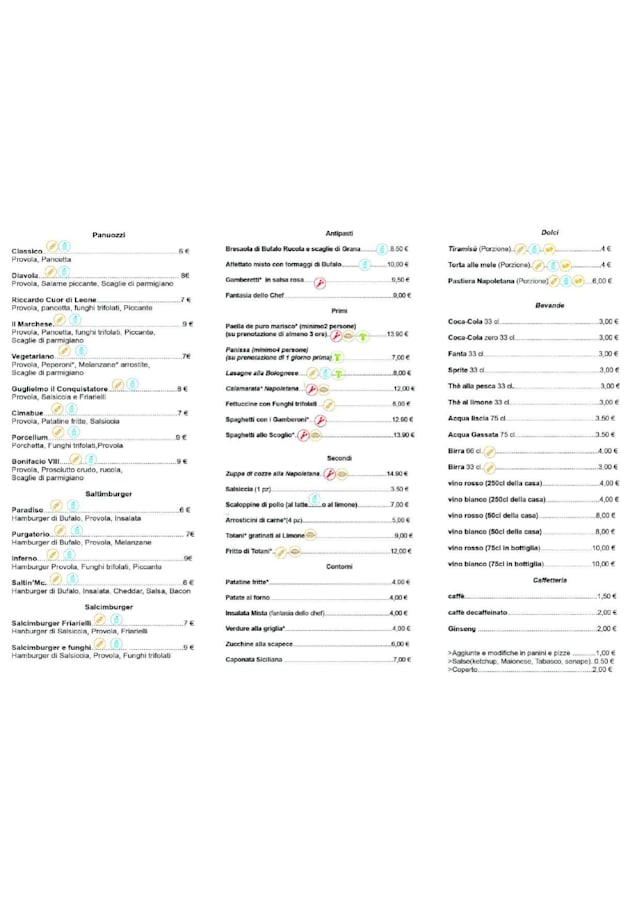 PDF Menu page 2