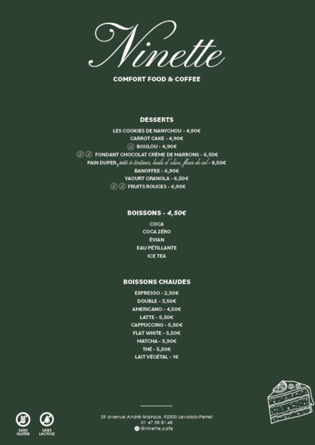 PDF Menu page 2