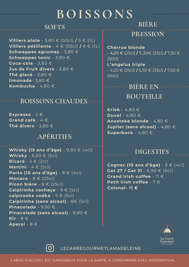 PDF Menu page 2
